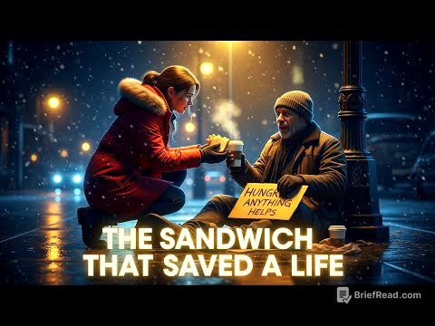 The Sandwich That Saved a Life | Heart Touching Kindness Story That Restores Faith in Humanity