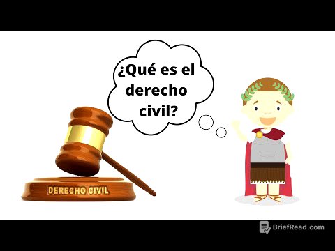 ¿Qué es el derecho civil?  Resumen Derecho civil animado 1/30