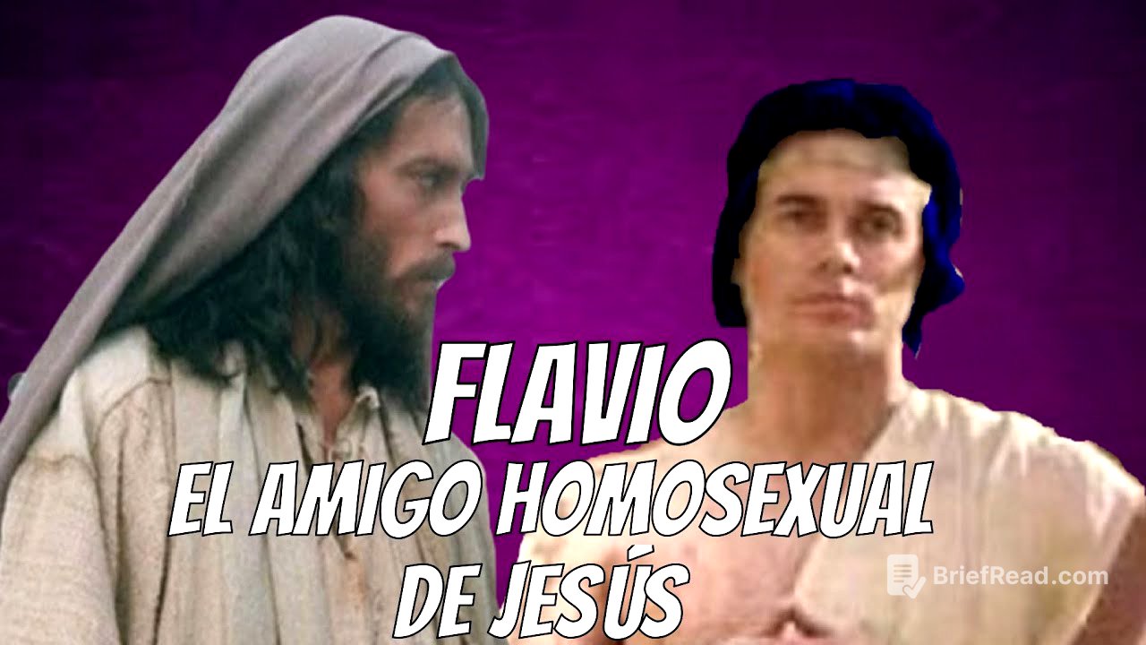 Flavio, el amigo homosexual de Jesús
