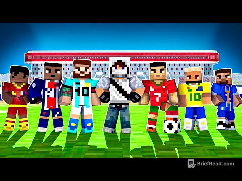 Кто выиграет ЧЕМПИОНАТ МИРА ПО ФУТБОЛУ среди 100 Игроков в Майнкрафт?