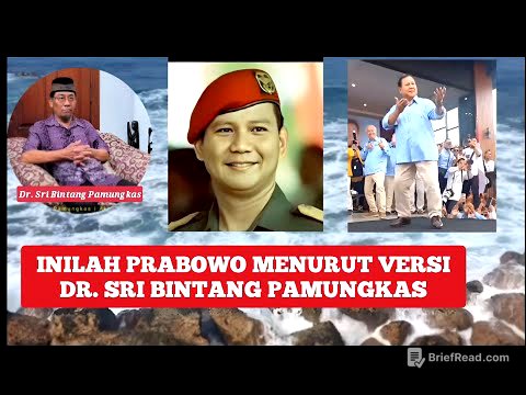 Prabowo menurut versi Dr. Sri Bintang Pamungkas, mengalami guncangan jiwa.