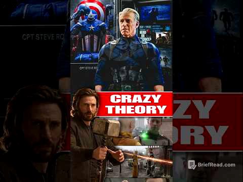 What If OLD STEVE ROGERS Was Actually LOKI? 🤯 | Avengers Endgame Theory #shorts