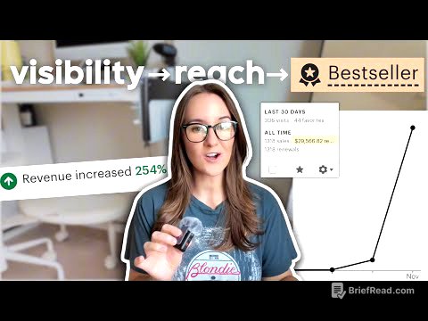 give me 20 minutes & I’ll show you the Etsy SEO strategy that has made me over $500k