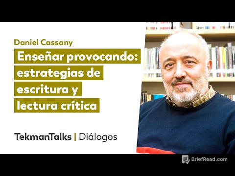 Enseñar provocando: estrategias de escritura y lectura crítica, con Daniel Cassany