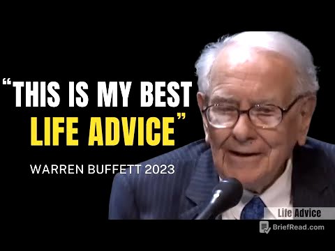 Warren Buffett's Life Advice Will Change You - One of the Greatest Speeches Ever | Berkshire 2023