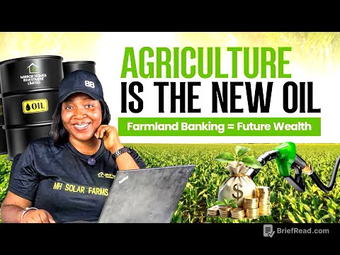 AGRICULTURE IS THE NEW OIL