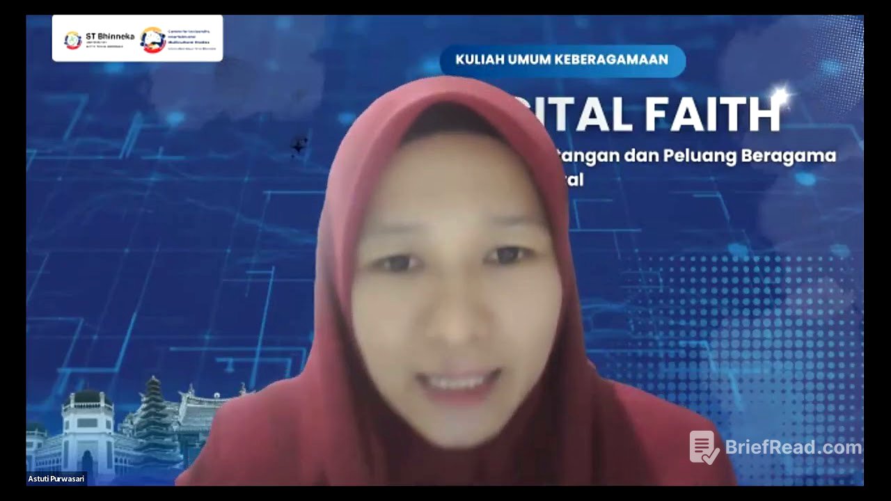 Kuliah Umum Digital Faith: Praktik, Tantangan, dan Peluang Beragama di Dunia Digital (Sesi Satu)