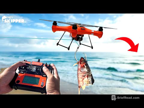 Easy Drone Fishing + Huge Catches! (SwellPro Drone  Fishing Tutorial + Giveaway!)
