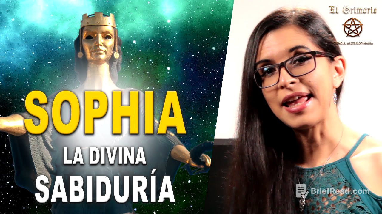 SOPHIA, la divina sabiduría | La historia que la mayoría de los cristianos no conoce.🤫