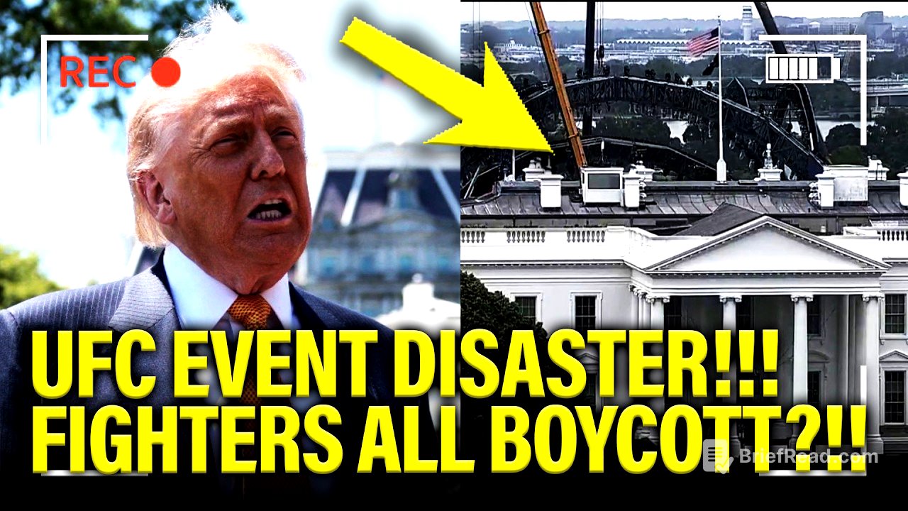 Trump BLINDSIDED as WHITE HOUSE UFC Event FALLS APART!!!