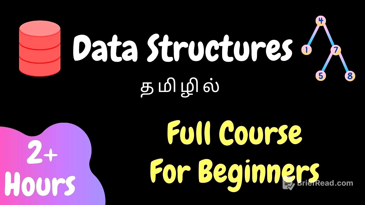 Data Structures Full Course For Beginners | Learn Data Structures in Tamil