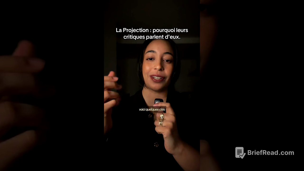 La Projection : pourquoi leurs critiques parlent d'eux. 🪞