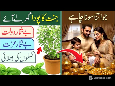 JANNAT KA PODA Ghar Mein Barkat Ka SECRET | Dr. Fahad Artani | Roshni Centre | Rohani ilaj Istikhara