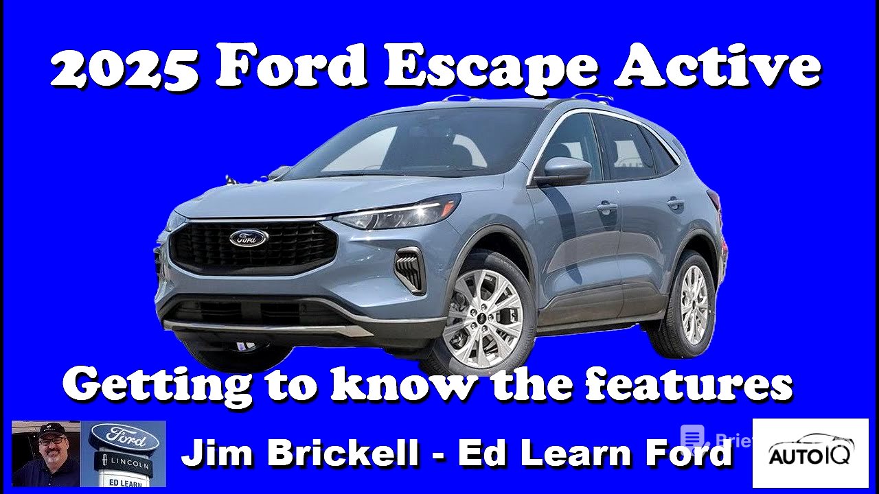 2025 Ford Escape Active - Getting to know the features