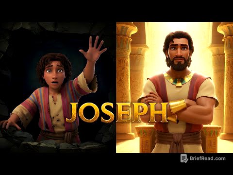 Joseph’s Journey: From Betrayal to Ruler of Egypt | Bible Animated Story