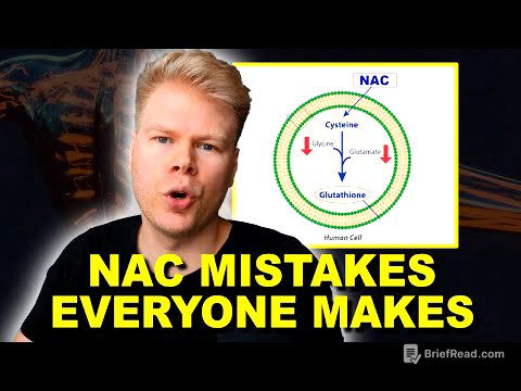 Top 4 NAC Mistakes That Kill Its Effects