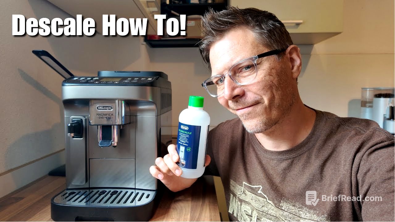 HOW TO Descale the Delonghi Magnifica Evo Next