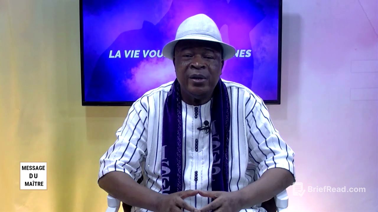 MESSAGE DU MAITRE N°693 DU MARDI 22 AVRIL 2025
