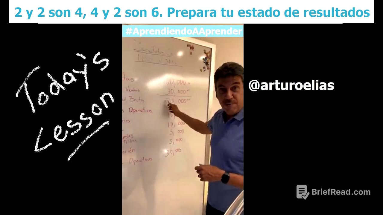 Hagamos un estado de resultados