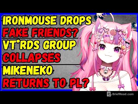 Mouse hates fake friends, VT*rds group exlpodes, Ex-Hololive collab, Mikeneko returns to PL