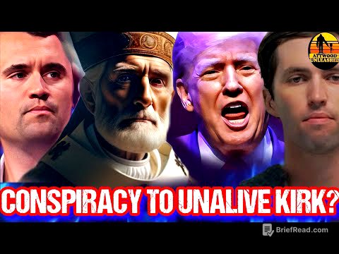 Kevin A: Charlie Kirk Conspiracy Epstein Trump & The Vatican