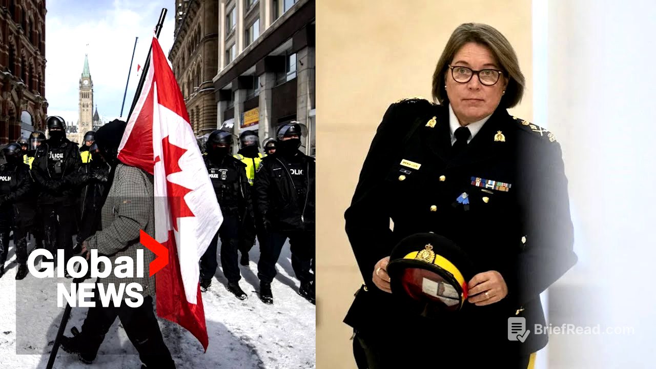 Emergencies Act inquiry: RCMP commissioner Brenda Lucki, Mike Duheme cross-examined | FULL