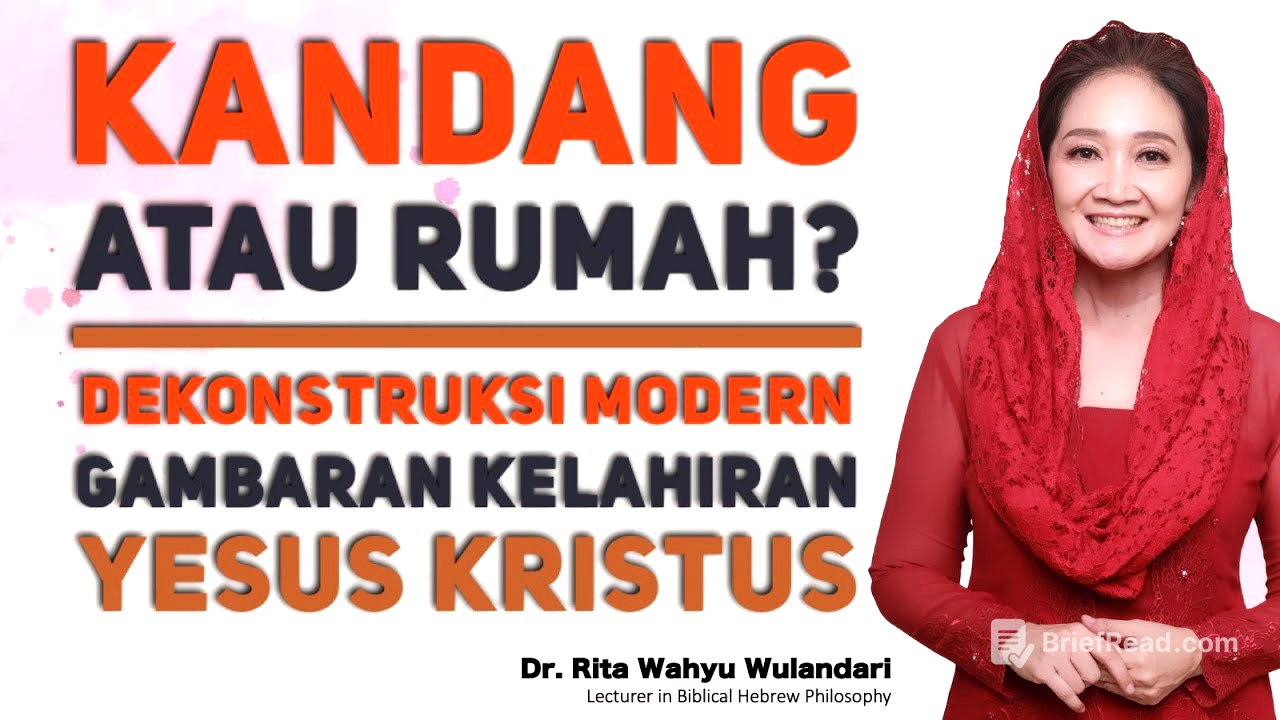 NATAL: LAHIR DI KANDANG atau RUMAH? Dekonstruksi Modern Gambaran Kelahiran Yesus Kristus