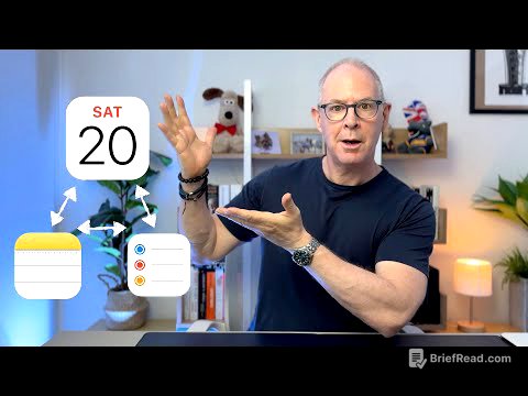 Apple's FREE Productivity System That Actually Works (Notes + Reminders + Calendar)