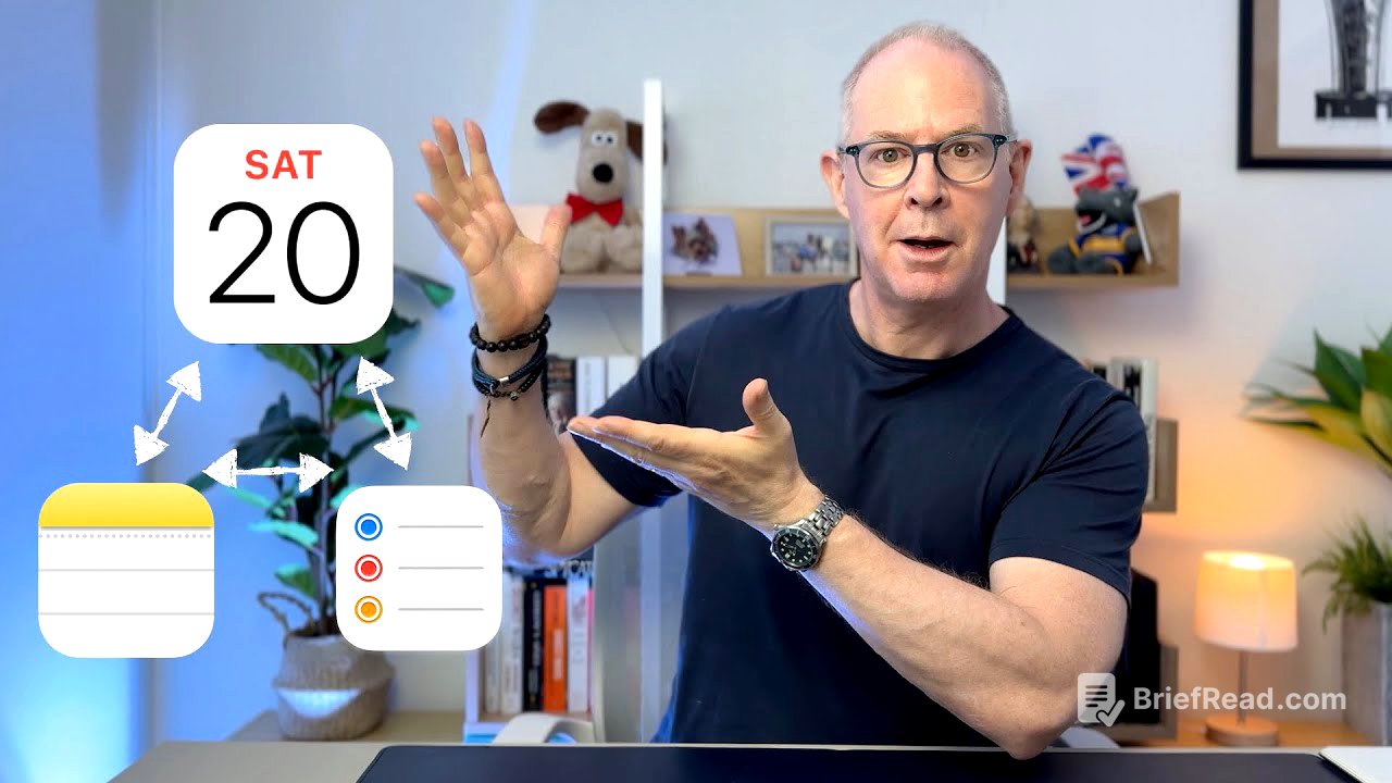 Apple's FREE Productivity System That Actually Works (Notes + Reminders + Calendar)