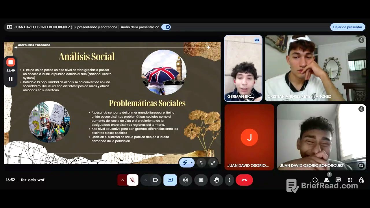 geopolitica exposicion Reino Unido