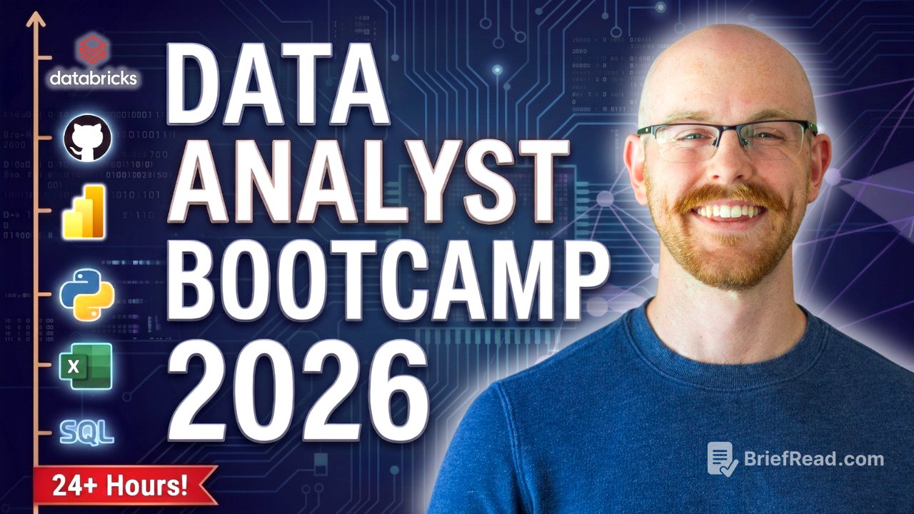 2026 FREE Data Analyst Bootcamp [24 Hours+] for FREE | SQL, Excel, Python, Power BI, GitHub, AWS