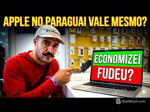 Fui pro Paraguai comprar um MacBook Air M5 e um iPhone 17… o que aconteceu me assustou