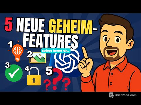 5 neue ChatGPT Funktionen, die fast niemand kennt – aber dein Leben verändern werden!