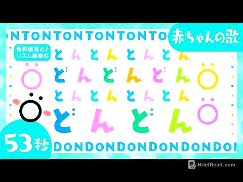 【赤ちゃんが笑ううた】とんとんとんとんどんどんどん｜子どもの歌・童謡・赤ちゃんが喜ぶ歌【ソポアートパーク公式】