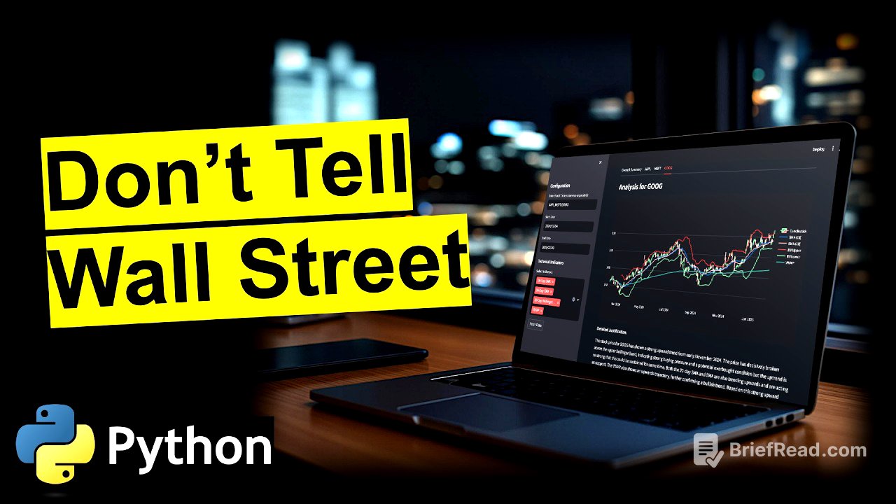 Build an Advanced AI-Powered Technical Analysis Stock Dashboard (Gemini 2.0 Flash + Streamlit)