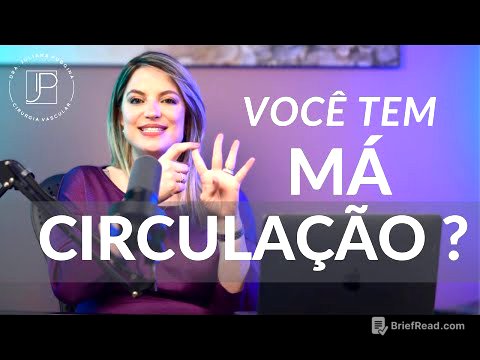 Como saber se tenho má circulação
