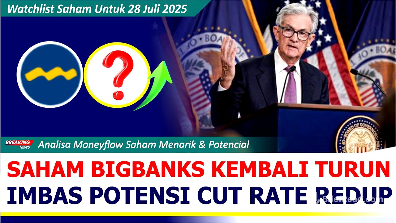 Alasan Bigbanks Belum Mampu Rebound! Simak Analisa BBRI BBNI BMRI BBCA & 4 Saham Menarik Lainnya