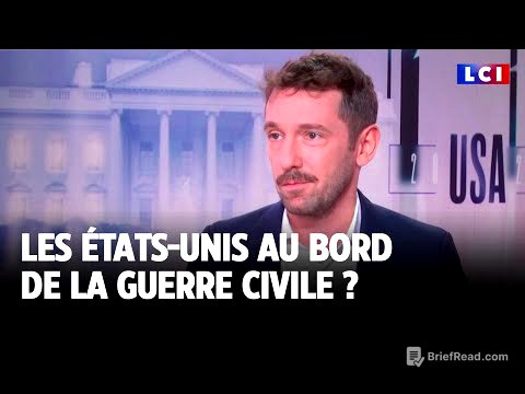 Les États-Unis au bord de la guerre civile ? Mathieu Gallard invité de LCI