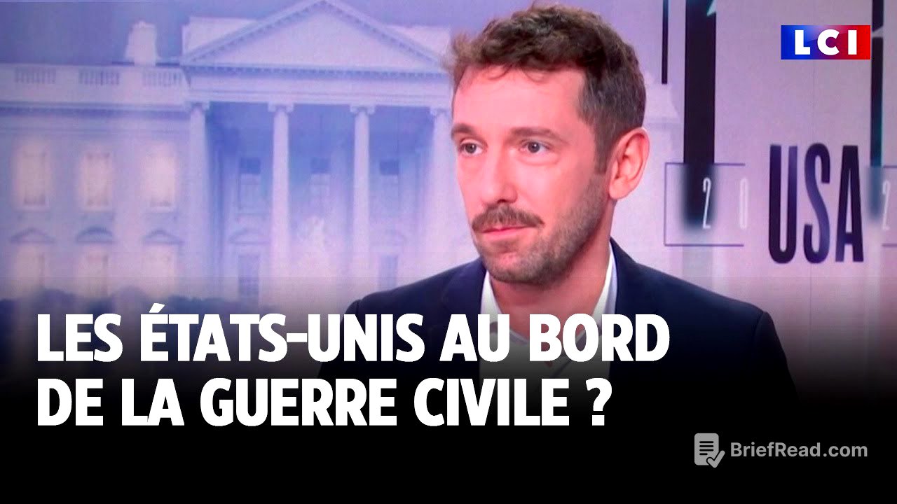Les États-Unis au bord de la guerre civile ? Mathieu Gallard invité de LCI
