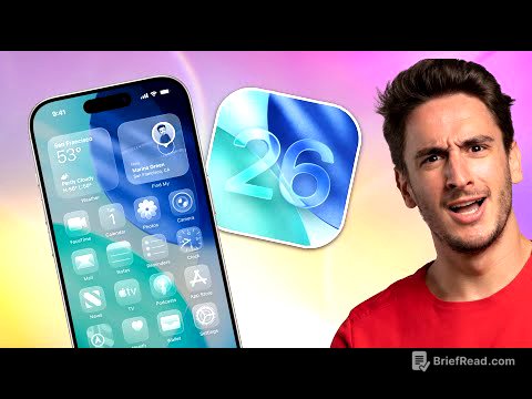 iOS 26 en 26 nouveautés !