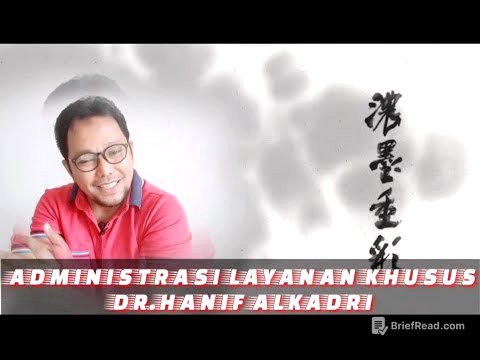 ADMINISTRASI LAYANAN KHUSUS (MANAJEMEN LAYANAN KHUSUS