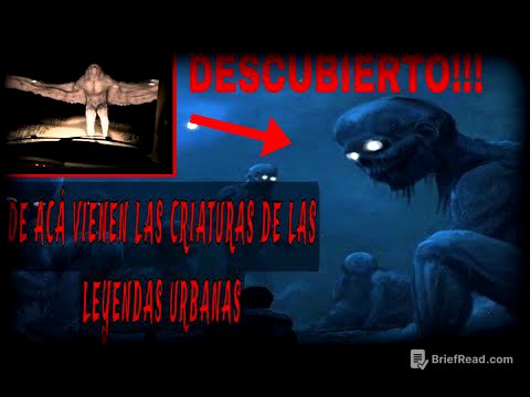 DESCUBIERTO!!! La EXTRAÑA DIMENSION donde Provienen Las CRIATURAS de LEYENDAS URBANAS 2024