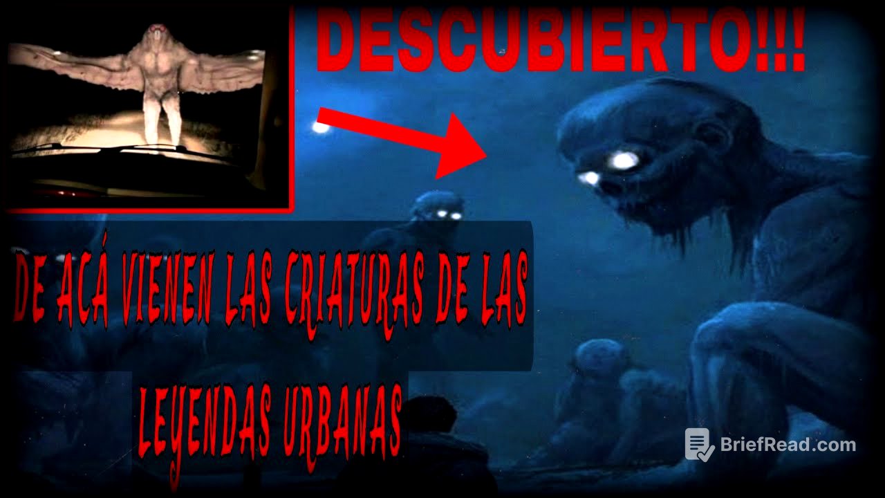 DESCUBIERTO!!! La EXTRAÑA DIMENSION donde Provienen Las CRIATURAS de LEYENDAS URBANAS 2024