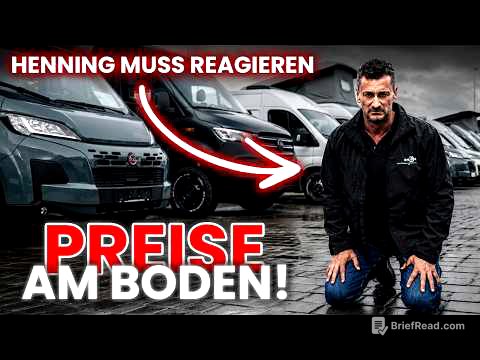 Wohnmobil Hofrunde: Der Markt zwingt uns zu drastischen Preisnachlässen...