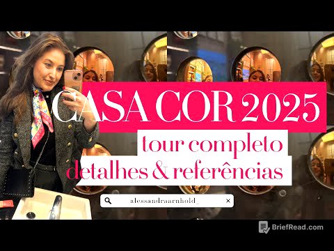CASA COR 2025 SÃO PAULO | TOUR COMPLETO | ZOOM NOS DETALHES E REFERÊNCIAS