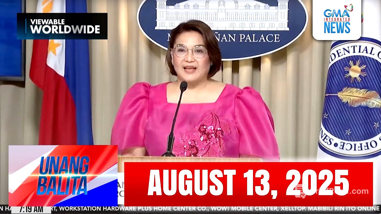 Unang Balita sa Unang Hirit: AUGUST 13, 2025 [HD]