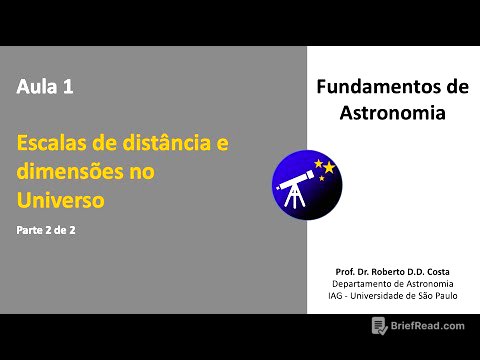 Aula 1b: Escalas de distância e dimensões em astronomia - Parte 2