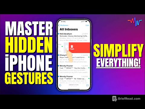 Beyond Swiping - Hidden iPhone Gestures Every User Should Know