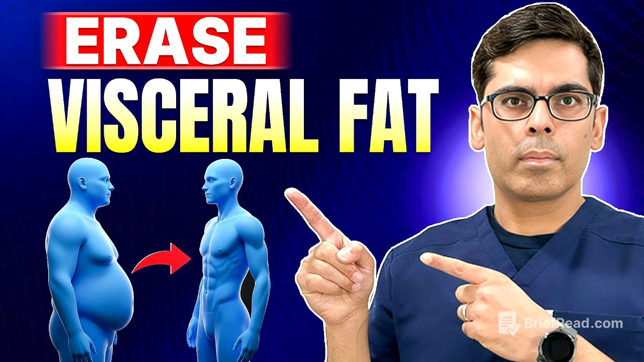 Fastest Way To Shrink Visceral Fat & Fatty Liver (Backed By Science)🚨