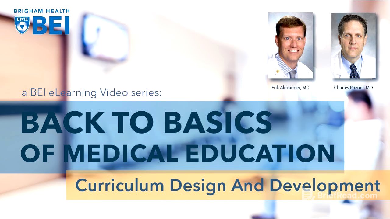 Curriculum Design and Development